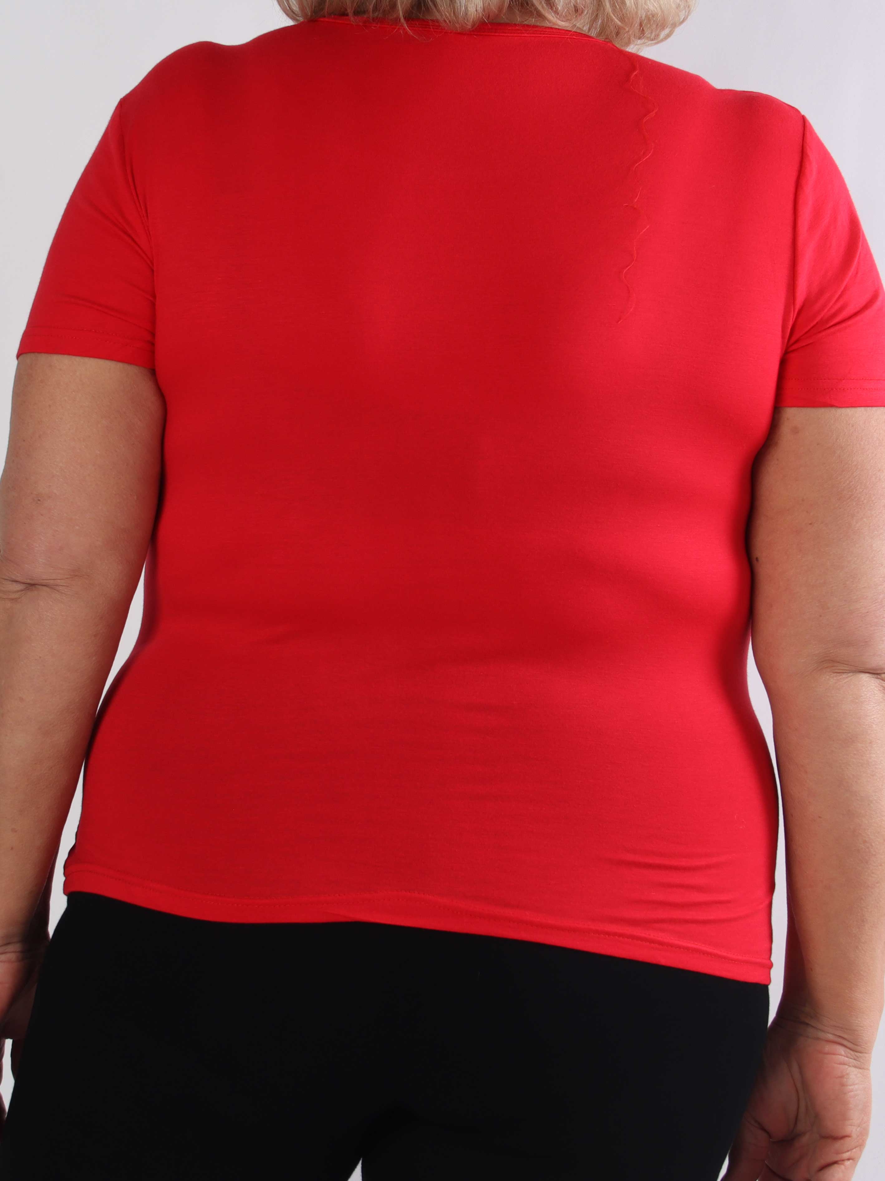 Jenny - Basis t-shirt i blød viskose